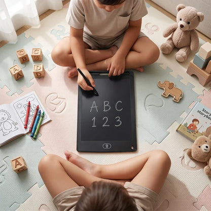 8.5-Inch LCD Writing Tablet for Kids – Reusable Digital Drawing Pad for Writing, Drawing & Learning | Mess-Free Creative Play