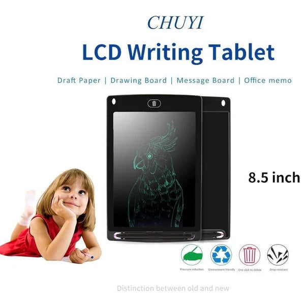 8.5-Inch LCD Writing Tablet for Kids – Reusable Digital Drawing Pad for Writing, Drawing & Learning | Mess-Free Creative Play