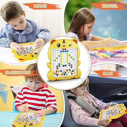 Magnetic Drawing Board – Dot-to-Dot Learning & Creative Activity Board for Kids