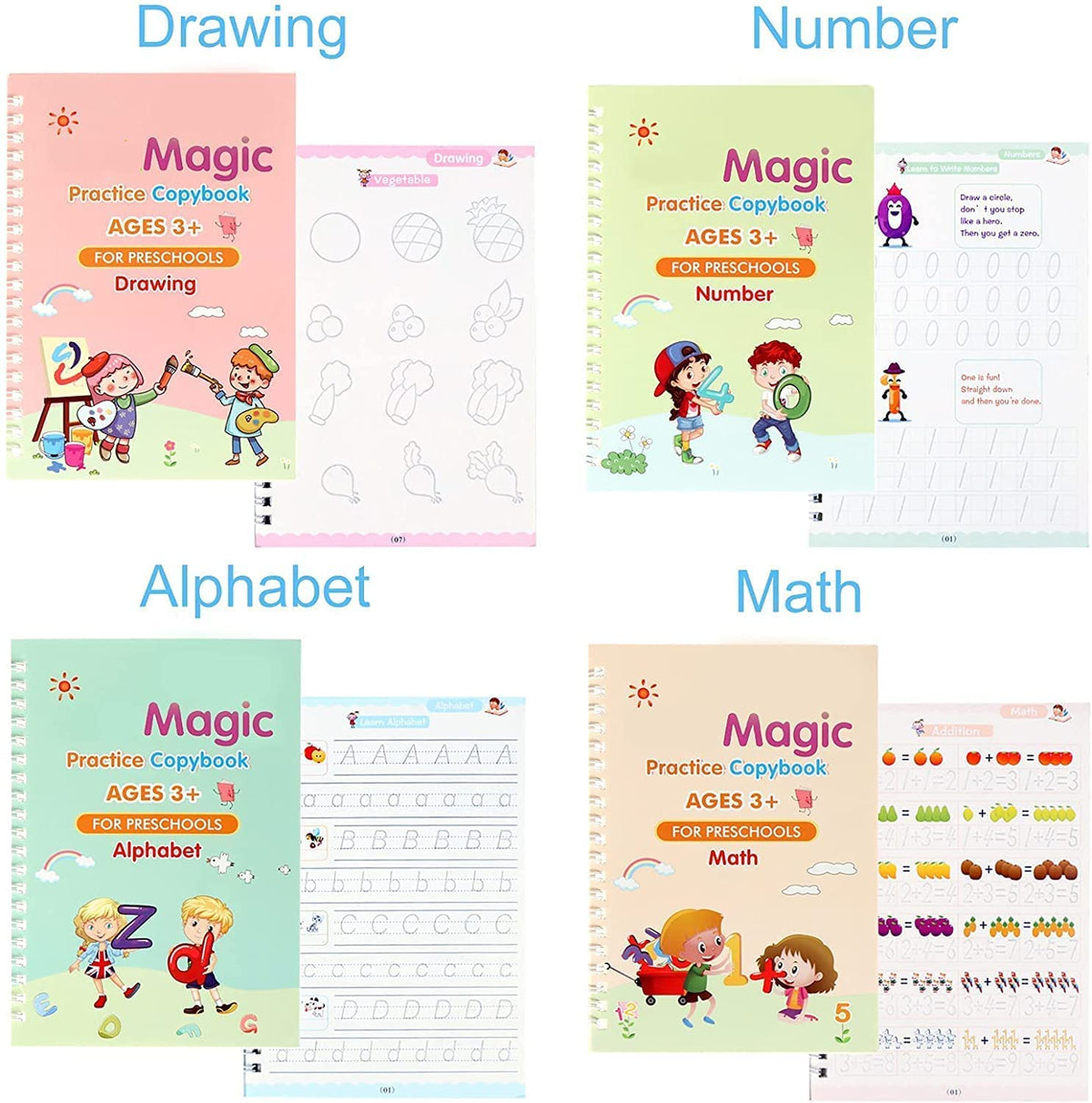 InkFader Workbook Set image 5