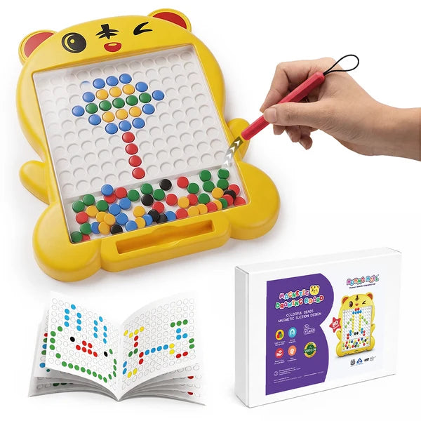 Magnetic Drawing Board – Dot-to-Dot Learning & Creative Activity Board for Kids