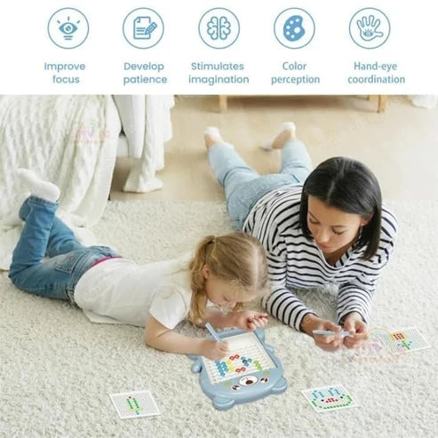 Magnetic Drawing Board – Dot-to-Dot Learning & Creative Activity Board for Kids