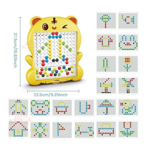 Magnetic Drawing Board – Dot-to-Dot Learning & Creative Activity Board for Kids